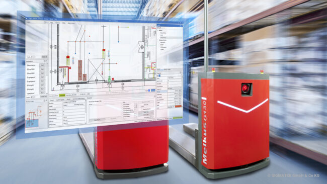 Il software in tempo reale per AGV e AMR Il software in tempo reale per AGV e AMR rivoluziona l'intralogistica