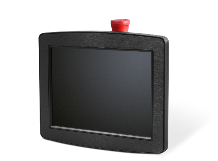 HGT 835-11 - 8.4" Mobile Operating Panel con moduli I/O per interfaccia HMI e PLC.