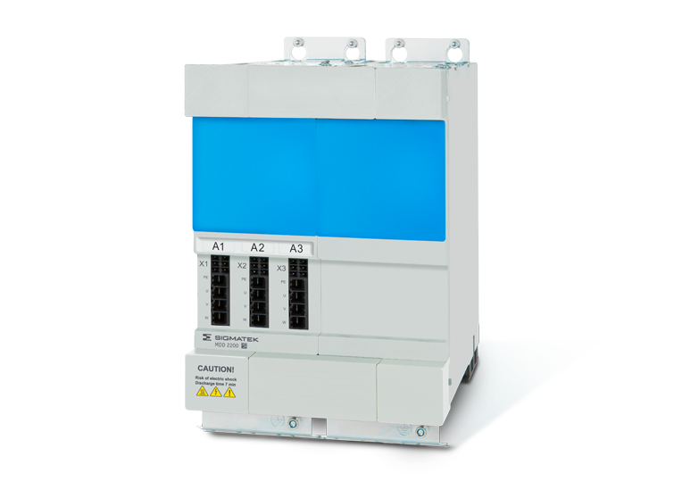 MDD 2200-HHH-00 - Drive Module con moduli I/O, HMI e PLC per automazione industriale.