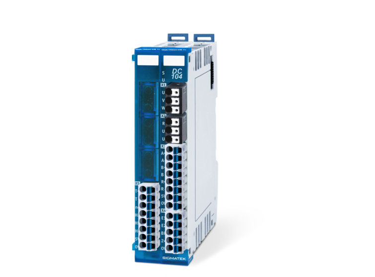 DC 104 - Drive Module con moduli I/O e interfaccia di comunicazione supportata